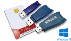 Установка USB-ключей и смарт-карт eToken в Windows 10