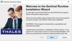 Установка драйвера ключей Sentinel HL (HASP HL) в Windows 11
